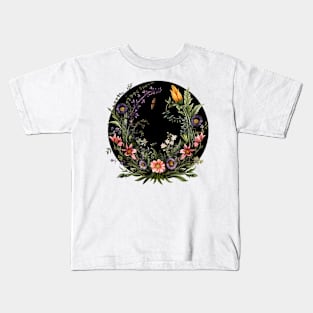 Botanical Wildflowers Kids T-Shirt